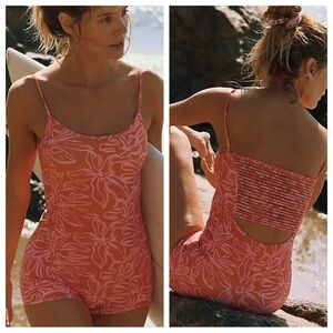 Stone Fox Swim Bobby Surf Suit in Tiger Lilly | NWT